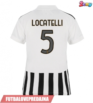 Lacne Ženy Futbalové dres Juventus Manuel Locatelli #5 2026-27 Krátky Rukáv - Domáci